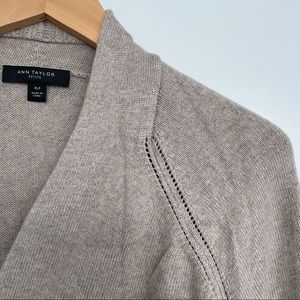Ann Taylor Open Cardigan